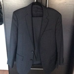 JCREW ludlow suit, navy, slim 36s